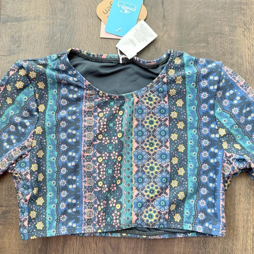 NWT O’Neill Margot Crop Top Swim Set | Girls Size 12